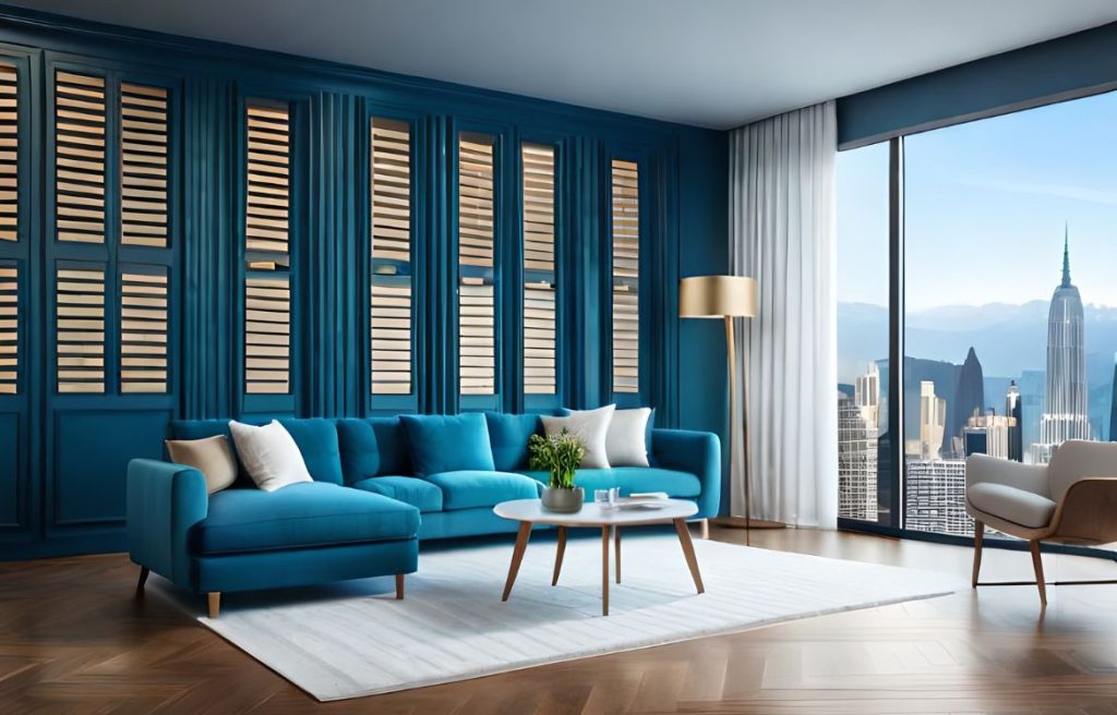 Incorporating Plantation Shutters into Open Concept Living
